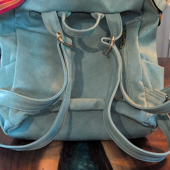 Mint Green Backpack - Picture 2 of 3